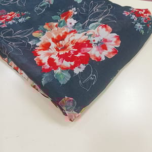 Chinon chiffon Pirnted fabric