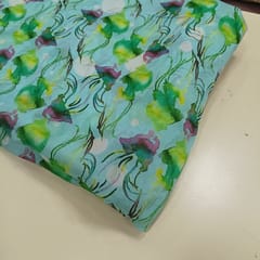 Chinon chiffon Pirnted fabric