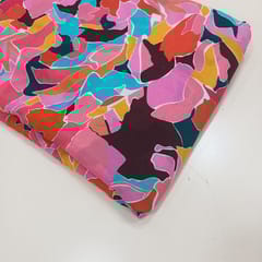 Muslin printed fabric