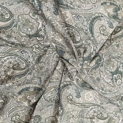 Corduroy printed fabric