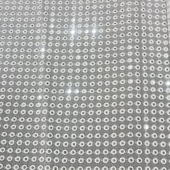 White dyeable georgette embroidery fabric