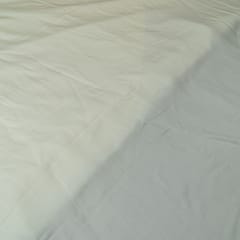 White Colour Rayon Crepe Fabric