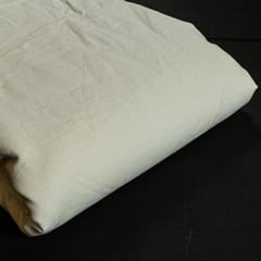 White Colour Pure Linen 25 lea fabric