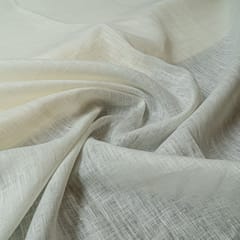 White Colour Pure Linen 40 lea fabric