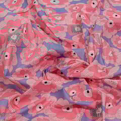 Move Colour Cotton Cambric Printed Fabric