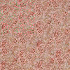 White Colour Cotton Cambric Printed Fabric