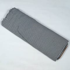 Black Colour Cotton Jacquard Fabric