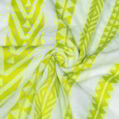 Neon Colour Cotton Acralic Jacquard Fabric