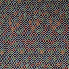Multi Colour Poly Cotton Jacquard Fabric