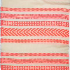 Pink Colour Cotton Acralic Jacquard Fabric