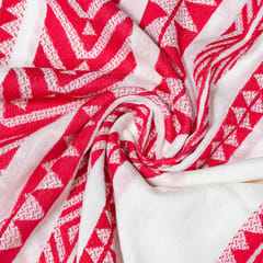 Gajree Colour Cotton Jacquard Fabric