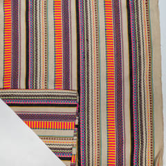 Multi Colour Cotton Jacquard Fabric