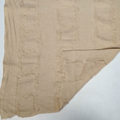 Cream Colour Cotton Jacquard Fabric