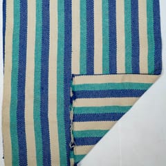 Blue Colour Cotton Jacquard Fabric