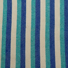 Blue Colour Cotton Jacquard Fabric