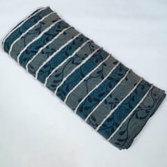 Grey Colour Cotton Jacquard Fabric