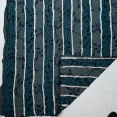 Grey Colour Cotton Jacquard Fabric