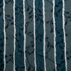 Grey Colour Cotton Jacquard Fabric