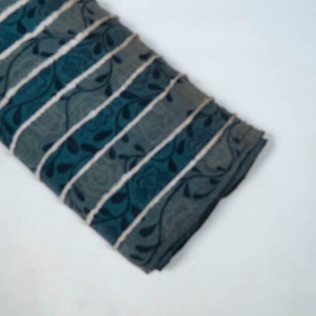 Grey Colour Cotton Jacquard Fabric