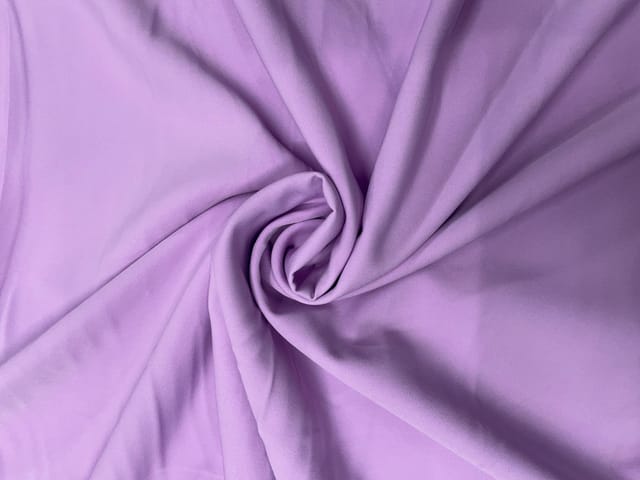 Lavender Plain Barbie Crepe Fabric N37