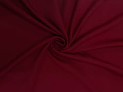 Maroon Plain Barbie Crepe Fabric N26