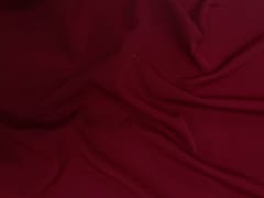 Maroon Plain Barbie Crepe Fabric N26