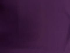 Dark Purple Plain Barbie Crepe Fabric