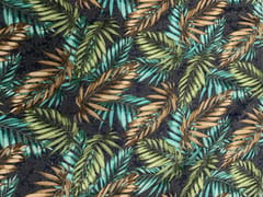 MultiColour Leaves Cotton Brasso Fabric