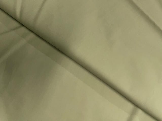 Dusty Mehndi Green Plain Dyed Poplin Fabric