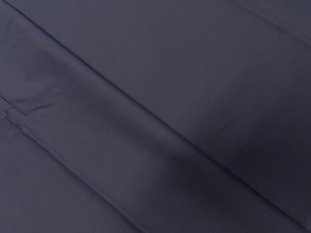Navy Blue Plain Dyed Poplin Fabric