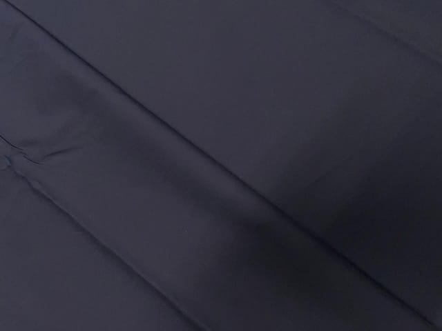 Navy Blue Plain Dyed Poplin Fabric