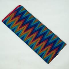 Multi Colour Cotton Ikat Fabric