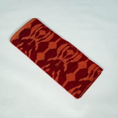 Gajree Colour Cotton Ikat Fabric