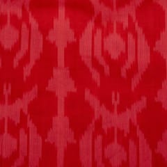 Gajree Colour Cotton Ikat Fabric