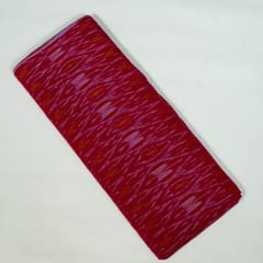 Purple Colour Cotton Ikat Fabric