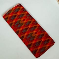 Multi Colour Cotton Ikat Fabric