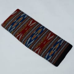 Multi Colour Cotton Ikat Dobby Fabric