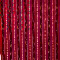 Multi Colour Cotton Dobby Ikat Fabric
