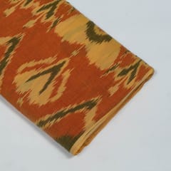 Multi Colour Cotton Ikat Fabric