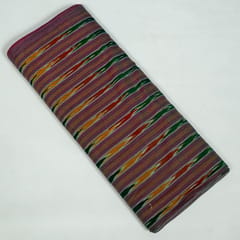 Multi Colour Cotton Ikat Fabric