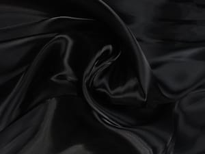 Black Plain Fish Net Fabric