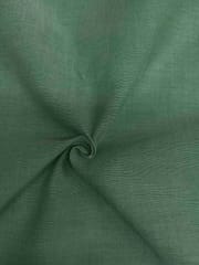 Green Chambray Yarn Dyed  Cotton Fabric