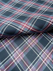 Red Wine Yarn Dyed Twill Weave Cotton Fabric