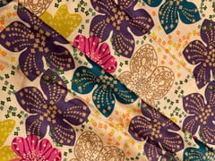 MultiColour Floral Modal Satin Fabric
