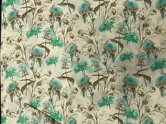 Sea Green Floral Samantha Cotton Fabric