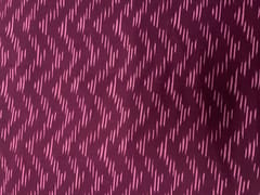 Wine Purple Chevron Cotton Lizzybizzy Fabric