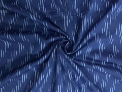 Navy Blue Chevron Cotton Lizzybizzy Fabric