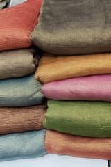 Pure Tissue Crush Fabric