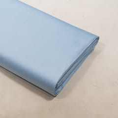 Sky Blue Color Zara Cotton Silk Fabric