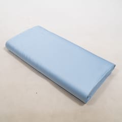 Sky Blue Color Zara Cotton Silk Fabric